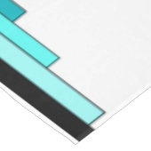 Kunstdeco-elementen in blauwgroen groene tablet tafelkleed (Gekanteld)