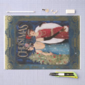  kunstdeco-kerstvrouwen ontkoppelen tissuepapier (Craft)