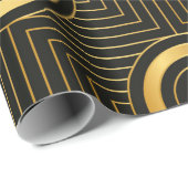 Kunstdeco naadloos behang cadeaupapier (Rol Hoek)