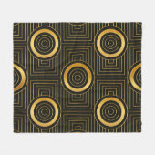 Kunstdeco naadloos  behang fleece deken (Voorkant (Horizontaal))