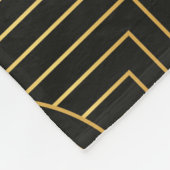 Kunstdeco naadloos  behang fleece deken (Hoek)