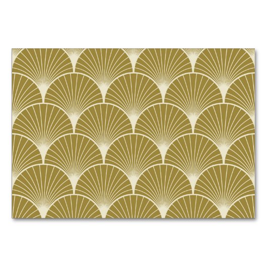 Kunstdeco, scalpoot, patroon, goud, wit, zilver, c kaart (Voorkant)