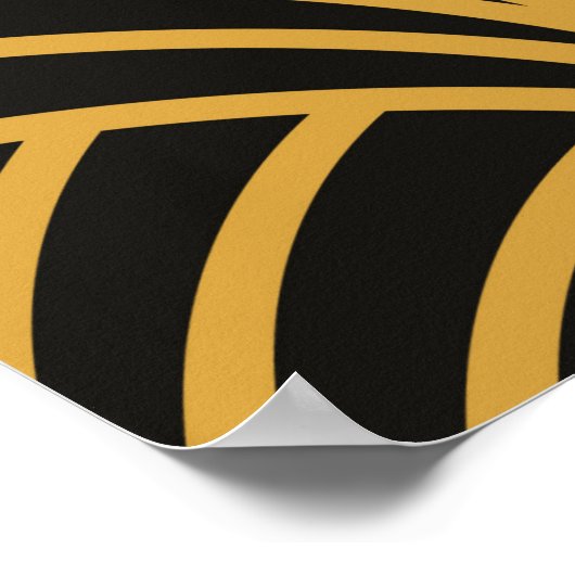 Kunstdecopatroon. decoratieversiering. poster (Hoek)