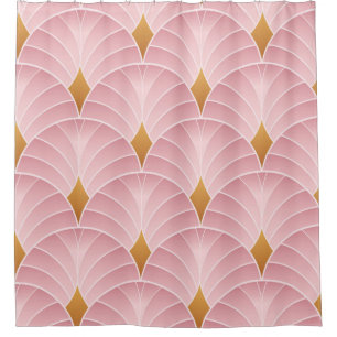 Kunstdecor patroon. behang. Japans of Douchegordijn