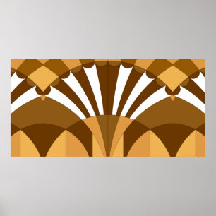 kunstdecor patroon poster