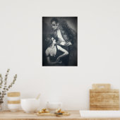 Kunstdedansers berber en droste poster (Keuken)