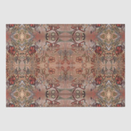 Kunstdeklaag decoupage van het kunstschild van het tissuepapier