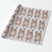Kunstdeklappapier met lange adernaam, in Chihuahua Cadeaupapier (Uitgerold)