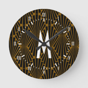 Kunstdekletsnans van 1920s ronde klok