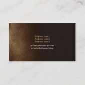 kunstdocent | Sepia Visitekaartje (Achterkant)