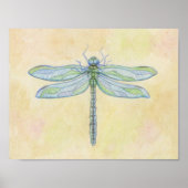 Kunstdruk voor libellen poster (Voorkant)
