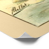  kunstdrukken afrikaanse wilde dieren poster (Hoek)