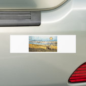kunstelelk bumpersticker (Op auto)