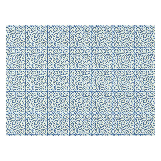  kunsten en kunstwerken, Mission Style Vine Patter Tafelkleed (Voorkant (Horizontaal))