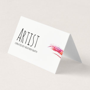 Kunstenaar / Aquarel Visitekaartjes