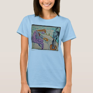 Kunstenaar en Model T-shirt