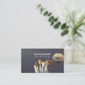 kunstenaar | Hair Makeup Afsprakenkaartje (Staand voorkant)