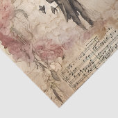 Kunstenaar hand getrokken rustieke achtergrond dat tissuepapier (Detail)