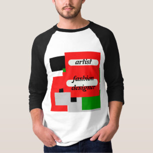 kunstenaar ontwerper t-shirt