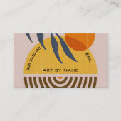 "Kunstenaar" Visitekaartje (Voorkant)