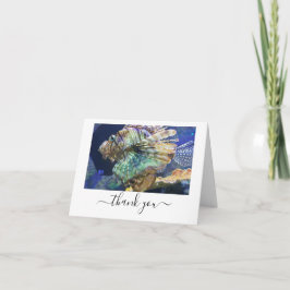 Kunstenaars Dank je, je kunstwerk Notitiekaartje