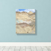 Kunstenaars Weg Canvas Afdruk (Insitu (Houten vloer))