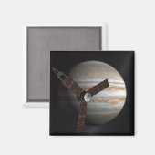Kunstenaarsconcept van het Juno-ruimtevaartuig Magneet (Voorkant / Achterkant)
