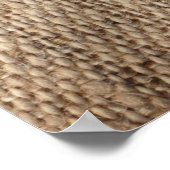 Kunstenaarslinnen canvas: grove textuur poster (Hoek)