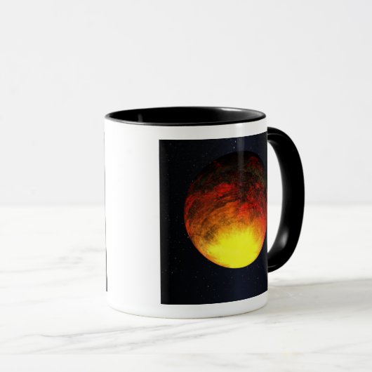 Kunstenbegrip van Kepler-10b Mok (Voorkant rechts)