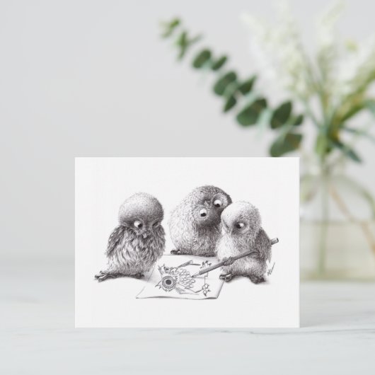 Kunstenbezit Briefkaart (Staand voorkant)