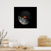 Kunstenconcept met een mogelijke binnenste kern poster (Keuken)