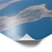 Kunstenconcept van NanoSail-D in de ruimte Foto Afdruk (Hoek)