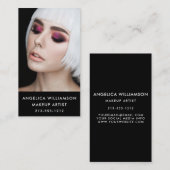 Kunstenfoto Makeup Visitekaartje (Voorkant / Achterkant)