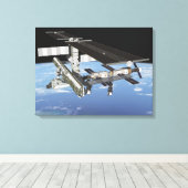 Kunstenrennen Canvas Afdruk (Insitu (Houten vloer))