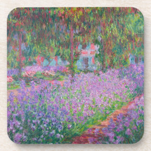 Kunstentuin in Giverny door Claude Monet Bier Onderzetter