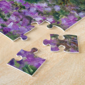 Kunstentuin in Giverny door Claude Monet Legpuzzel (Zijkant)