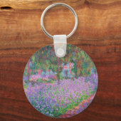 Kunstentuin in Giverny door Claude Monet Sleutelhanger (Voorkant)
