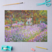 Kunstentuin in Giverny door Claude Monet Tissuepapier (Craft)