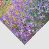 Kunstentuin in Giverny door Claude Monet Tissuepapier (Detail)