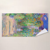Kunstentuin, monet badhanddoek (Badhanddoek)