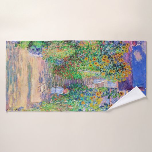 Kunstentuin, monet badhanddoek (Badhanddoek)