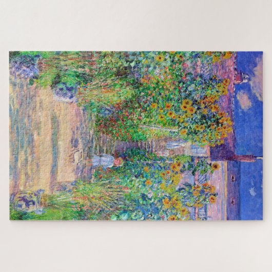 Kunstentuin, monet legpuzzel (Horizontaal)