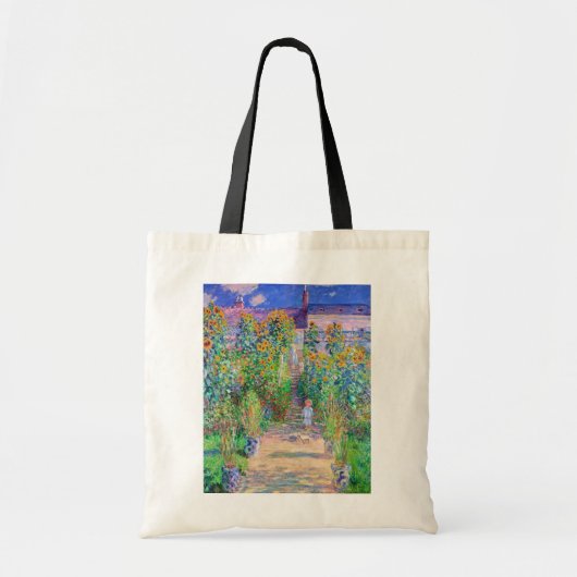 Kunstentuin, monet tote bag (Voorkant)