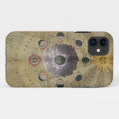 kunstfasen van de moongrafiek - selenografisch Case-Mate iPhone case (Achterkant (horizontaal))