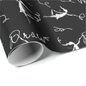 Kunstfeeën op het werk cadeaupapier (Rol Hoek)