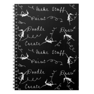 Kunstfeeën op het werk notitieboek