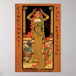 kunstfestival voor de verbranding van kunstvoorwe poster