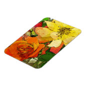 kunstflorale  achtergrond 2 magneet (Linkerzijde)