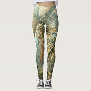 Kunstformen der Natur, Filicinae - Ernst Haeckel Leggings