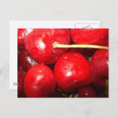 Kunstfoto Cherries Briefkaart (Voorkant / Achterkant)